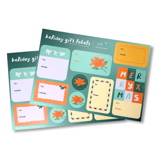 Holiday Gift Labels