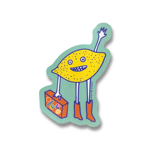 'Tavel Lemon' Sticker