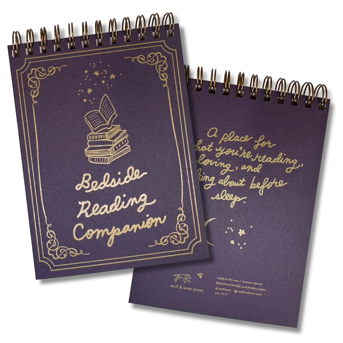 Bedside Reading Companion - A6 Notebook