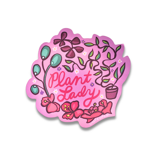 Plant Lady Sticker