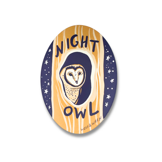 Night Owl Sticker