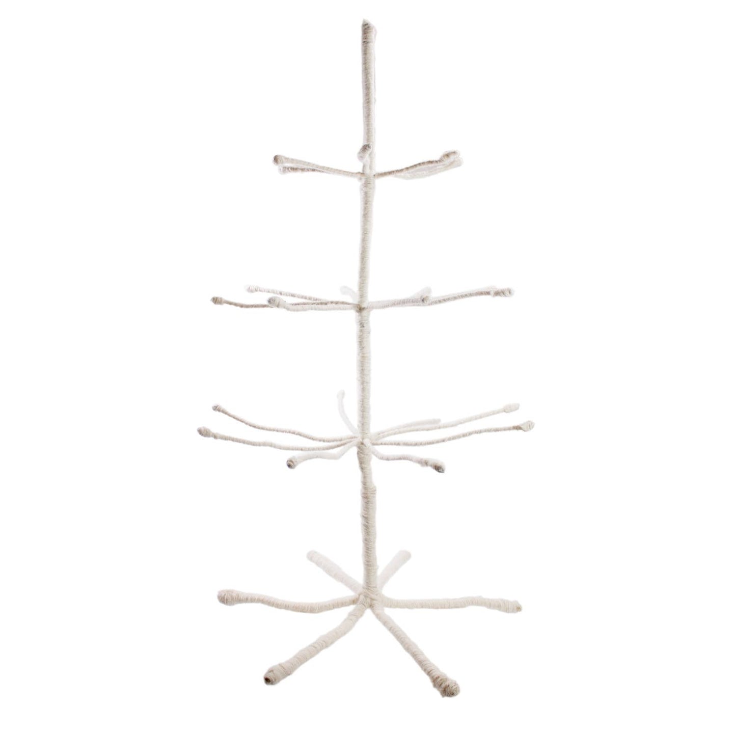 Short Woolie Tree Display - White