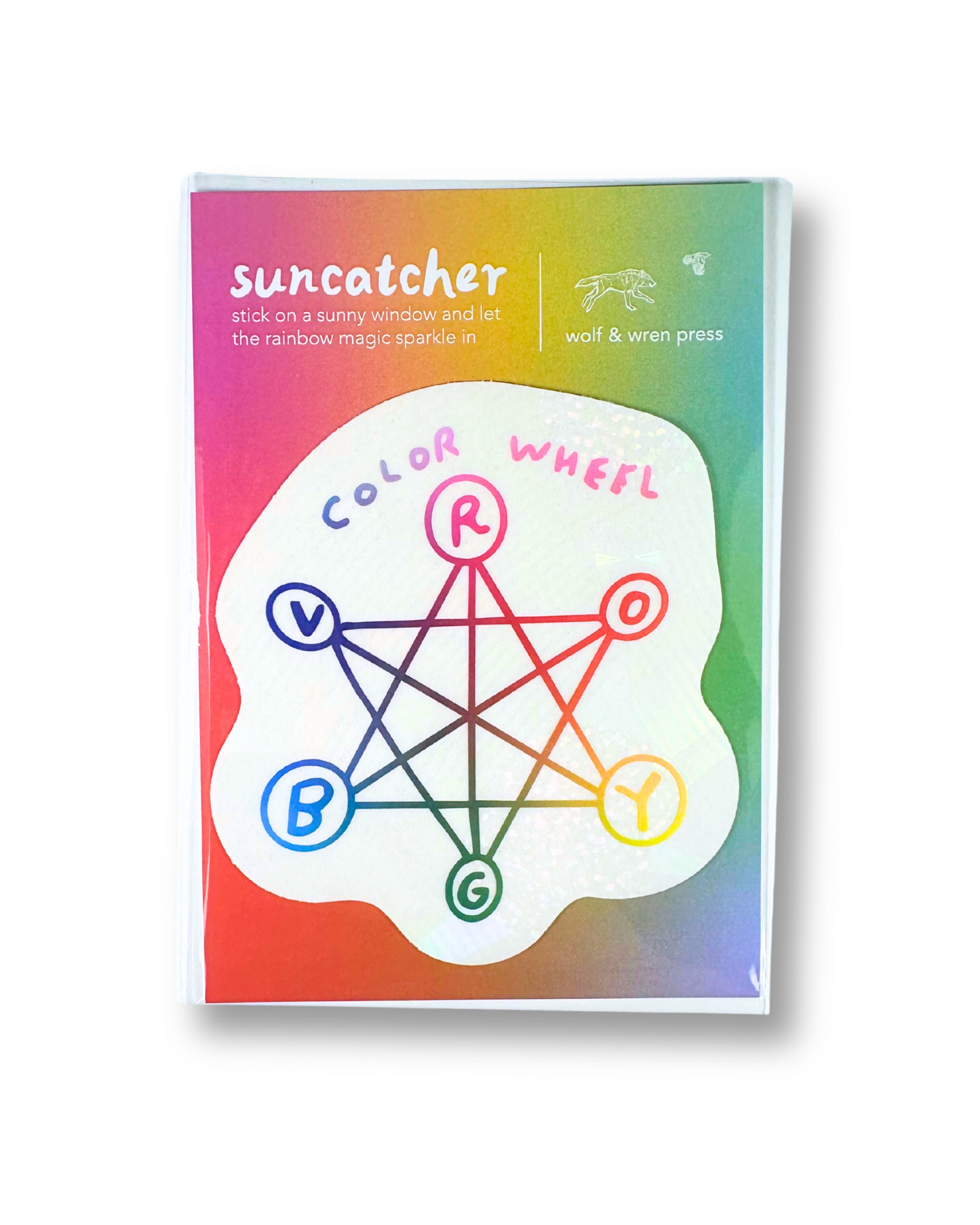Color Wheel Suncatcher