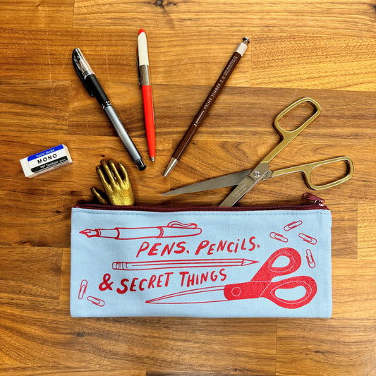 ‘Secret Things’ Pencil Pouch