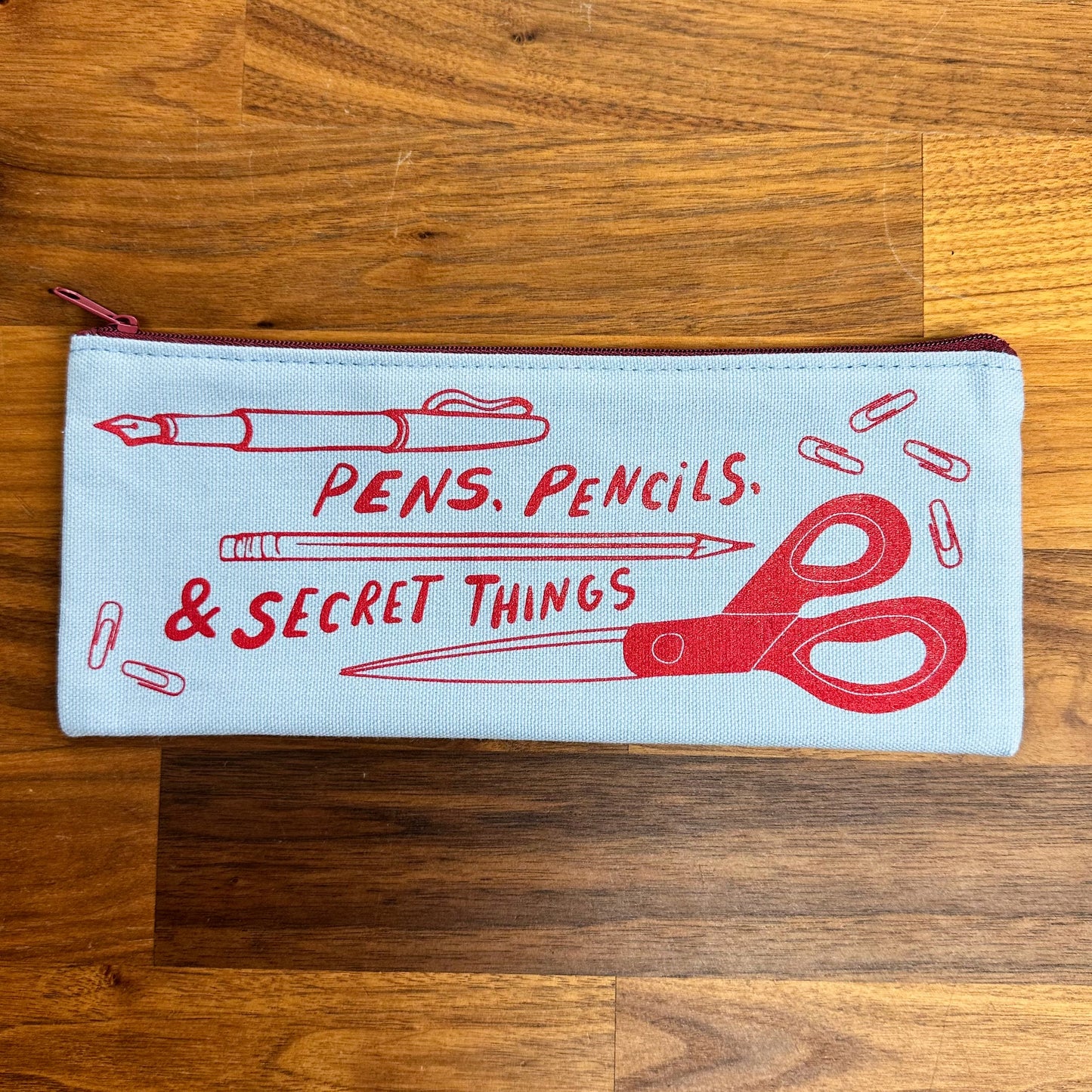 ‘Secret Things’ Pencil Pouch