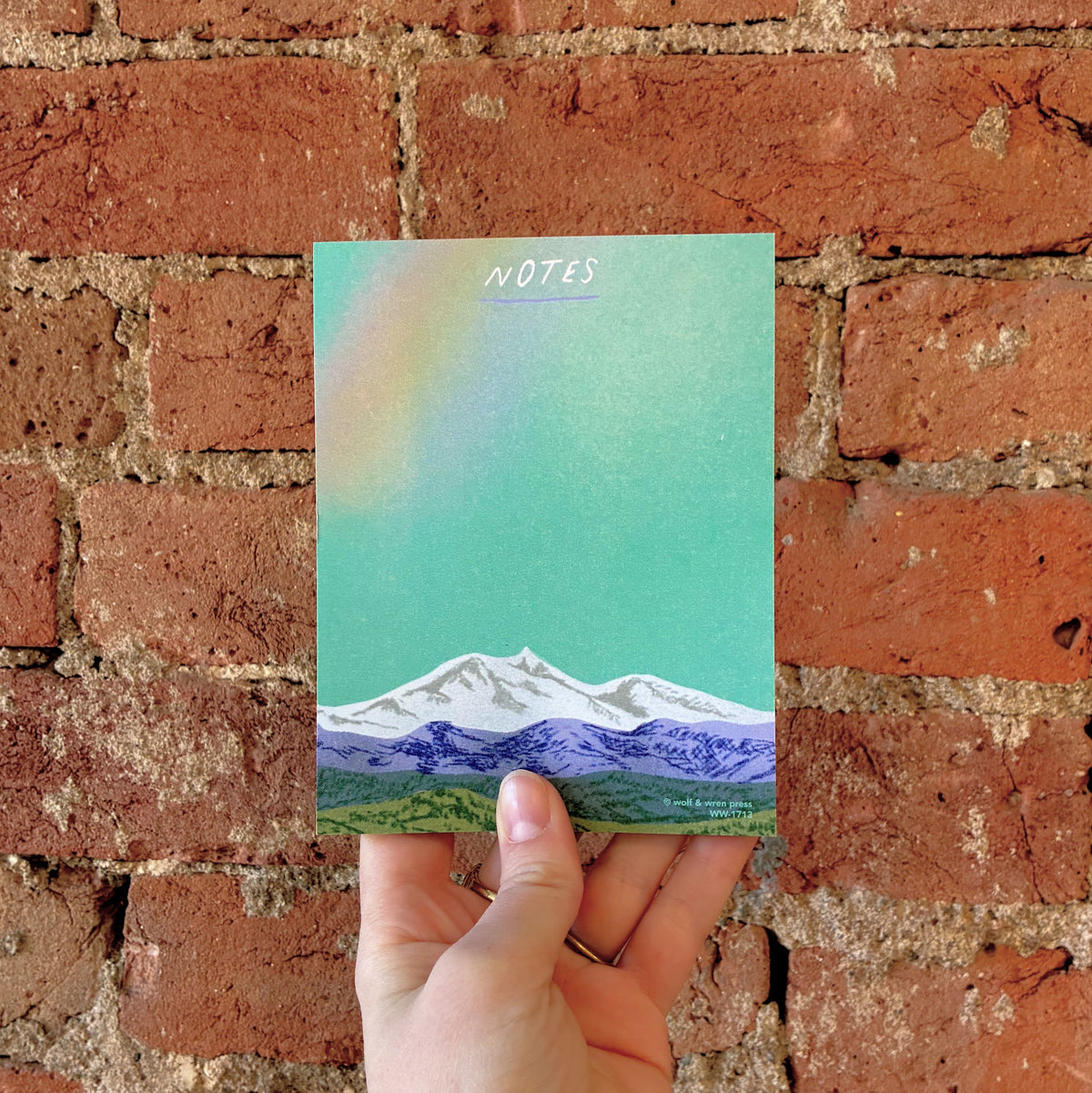 Mountains Notes Notepad