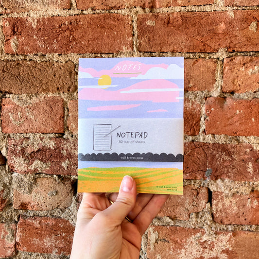 Plains Notes Notepad