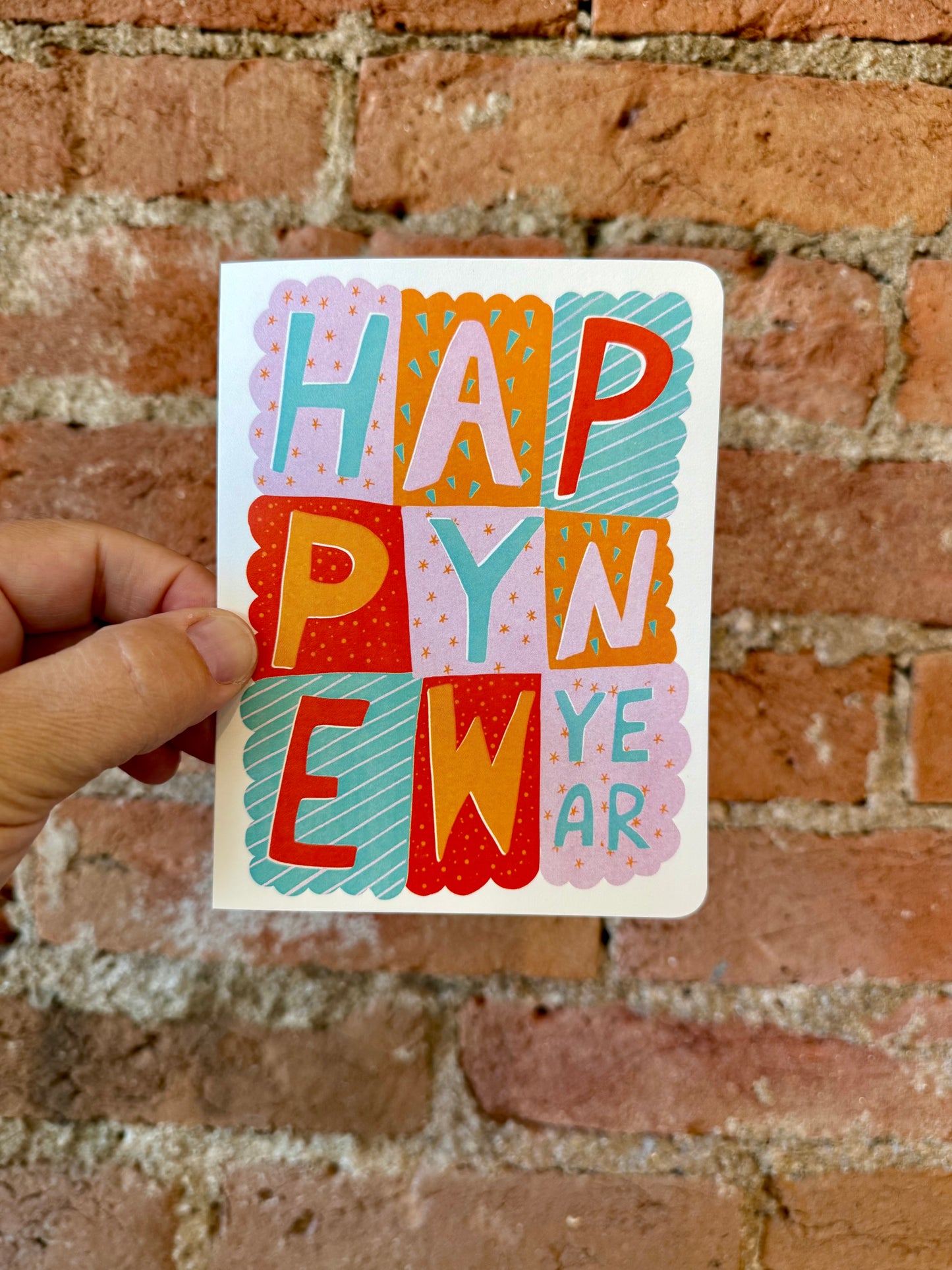 HAPPY NEW YEAR Grid card