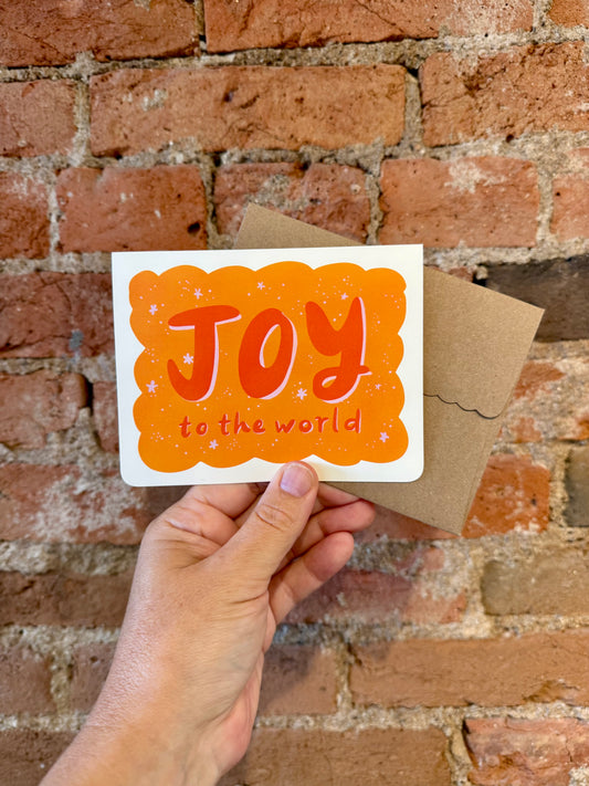 Joy to the World Holiday Card