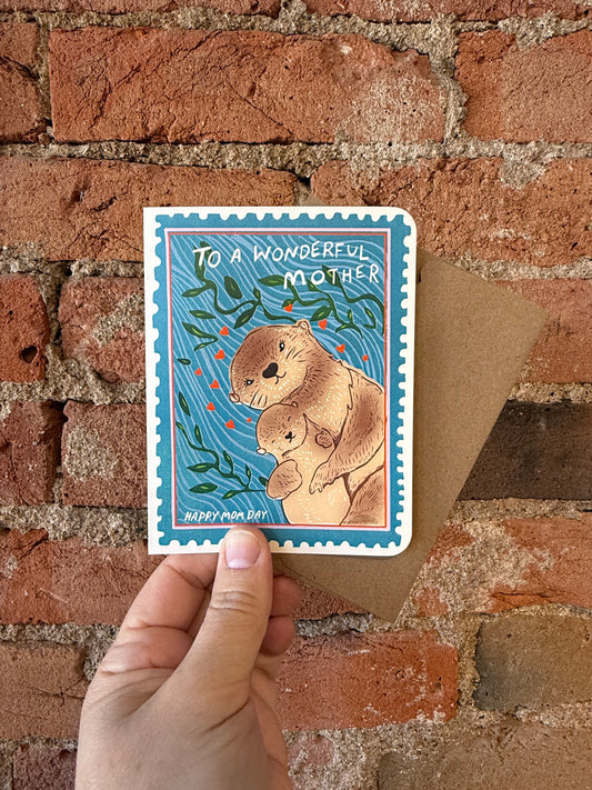 Wonderful Otter Mom Day