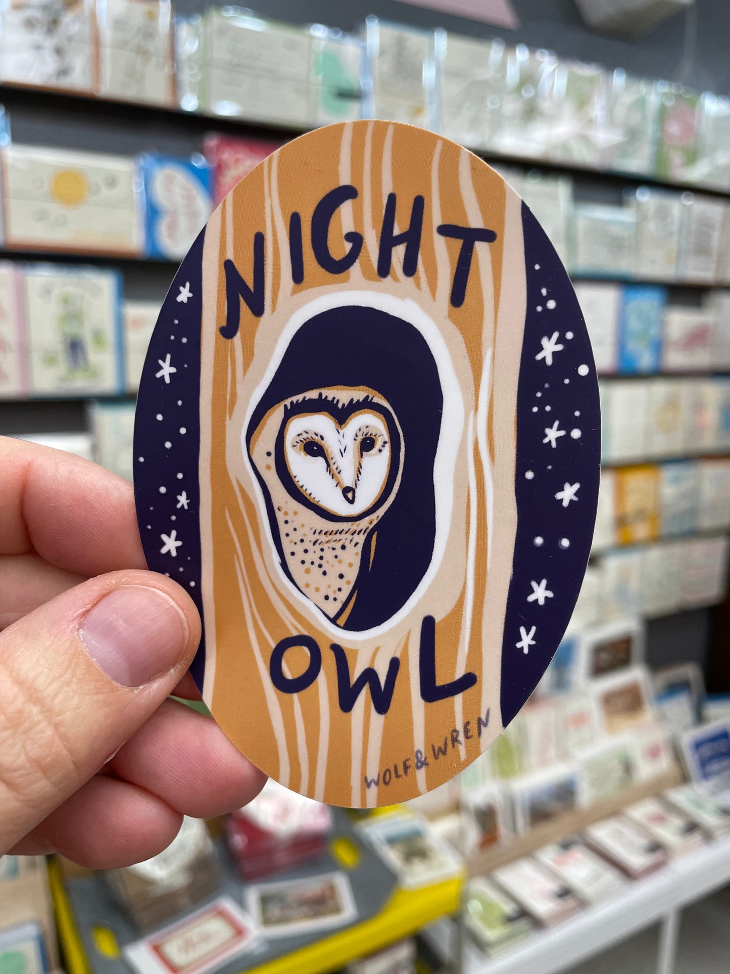 Night Owl Sticker