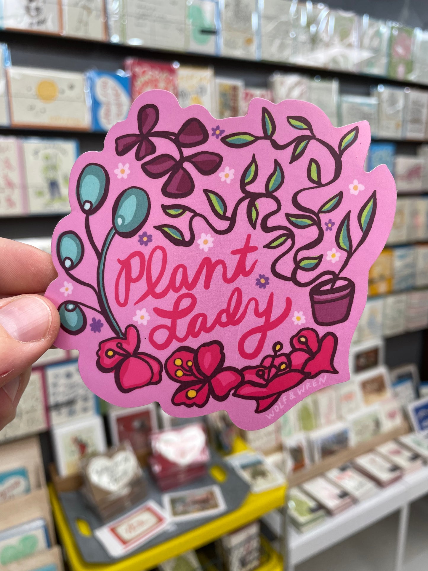 Plant Lady Sticker