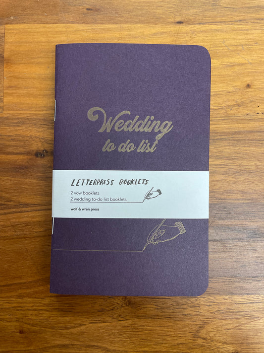 Letterpress Booklets