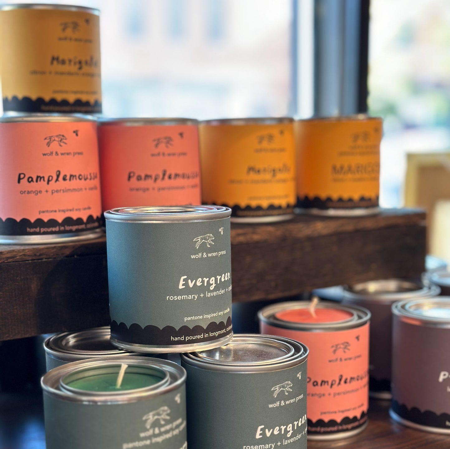 Printers Black Soy Candle