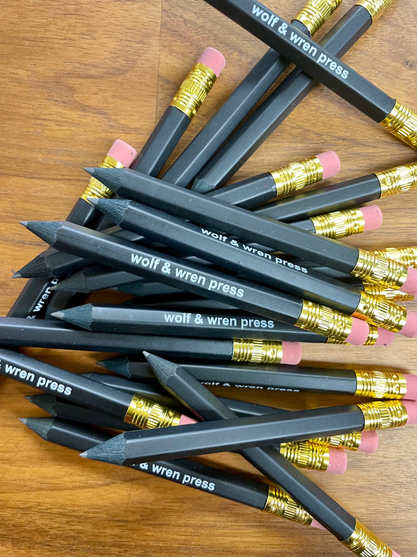 Wolf & Wren Mini Black Pencil