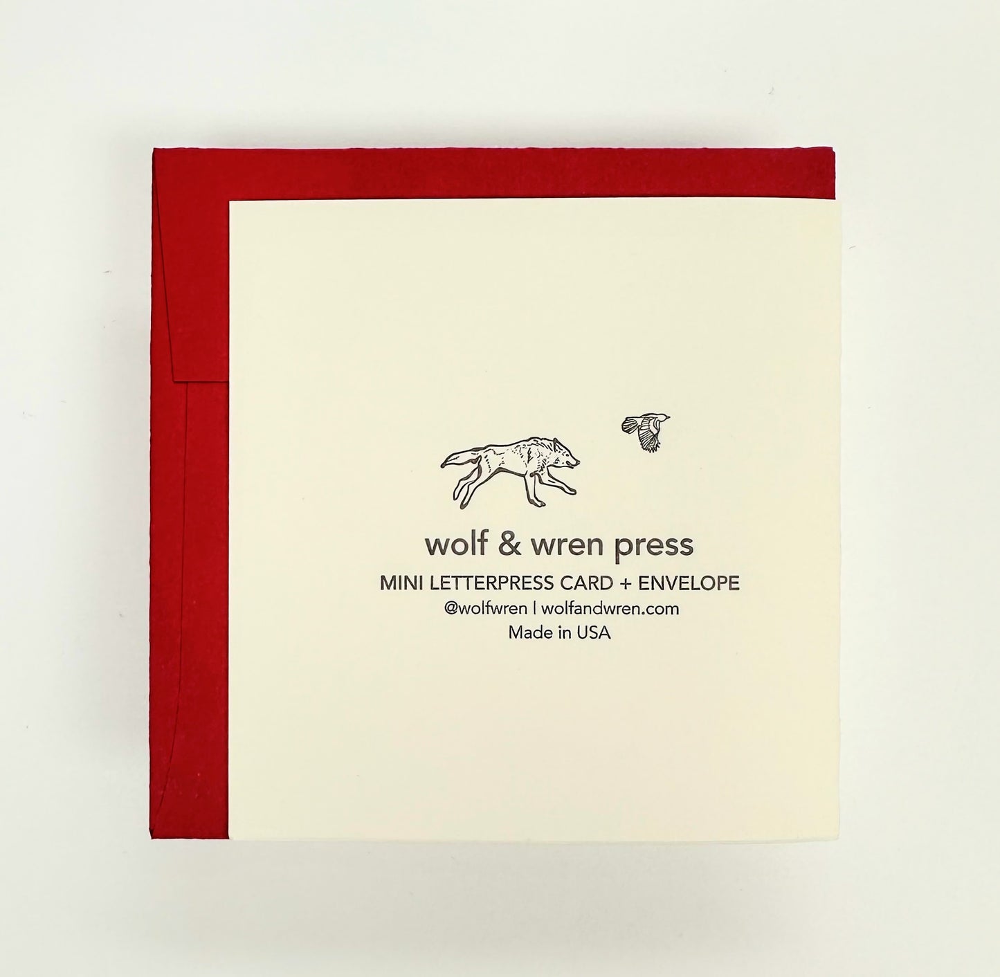 Congrats Bird Mini Card