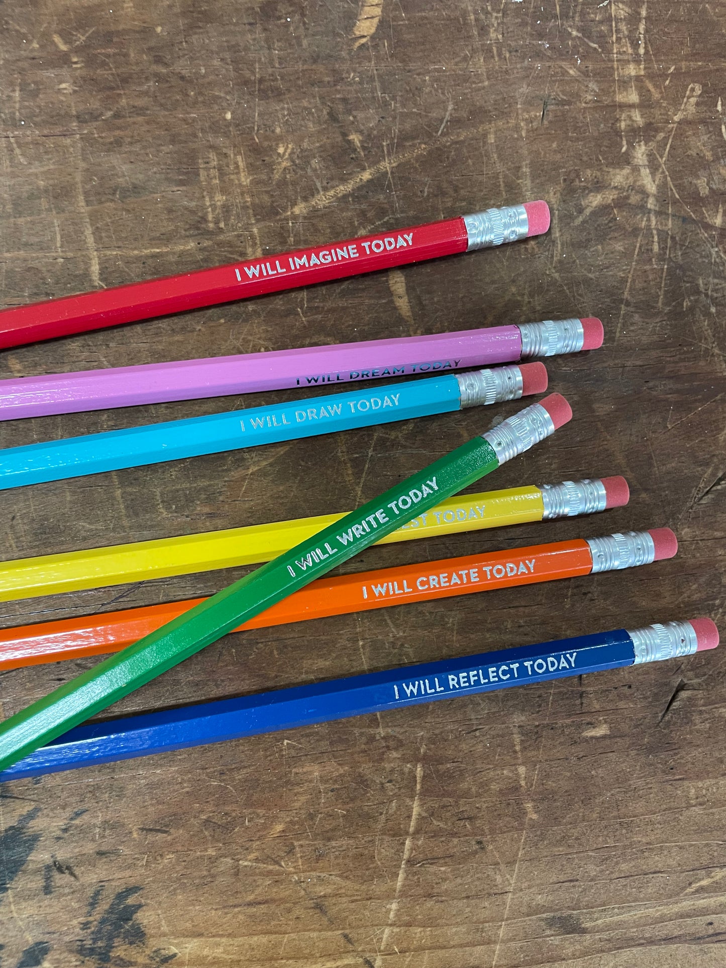 Pencils for the Creative Mind 'I Will Draw Today'