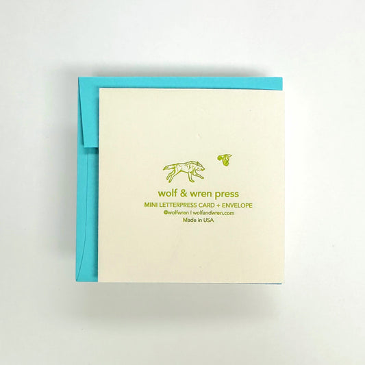 Pegasus Birthday Mini Card