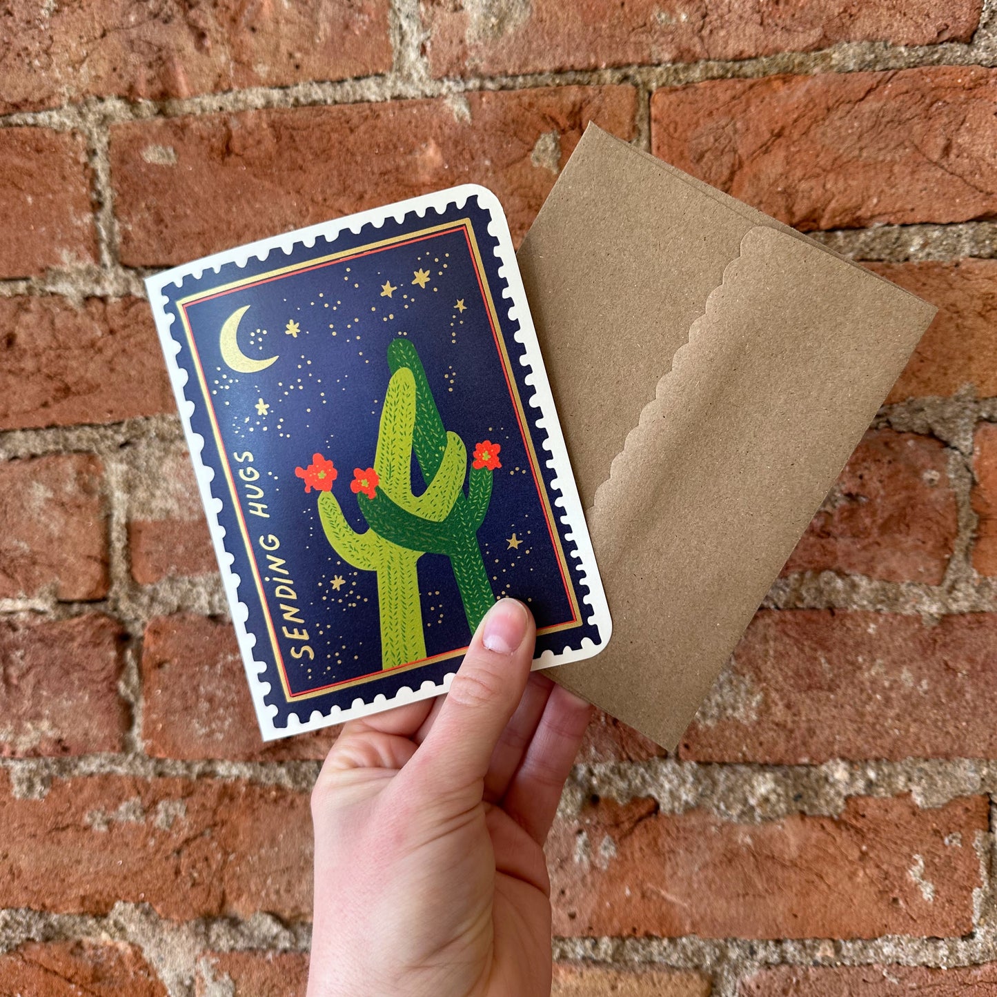 Sending Hugs Cactus