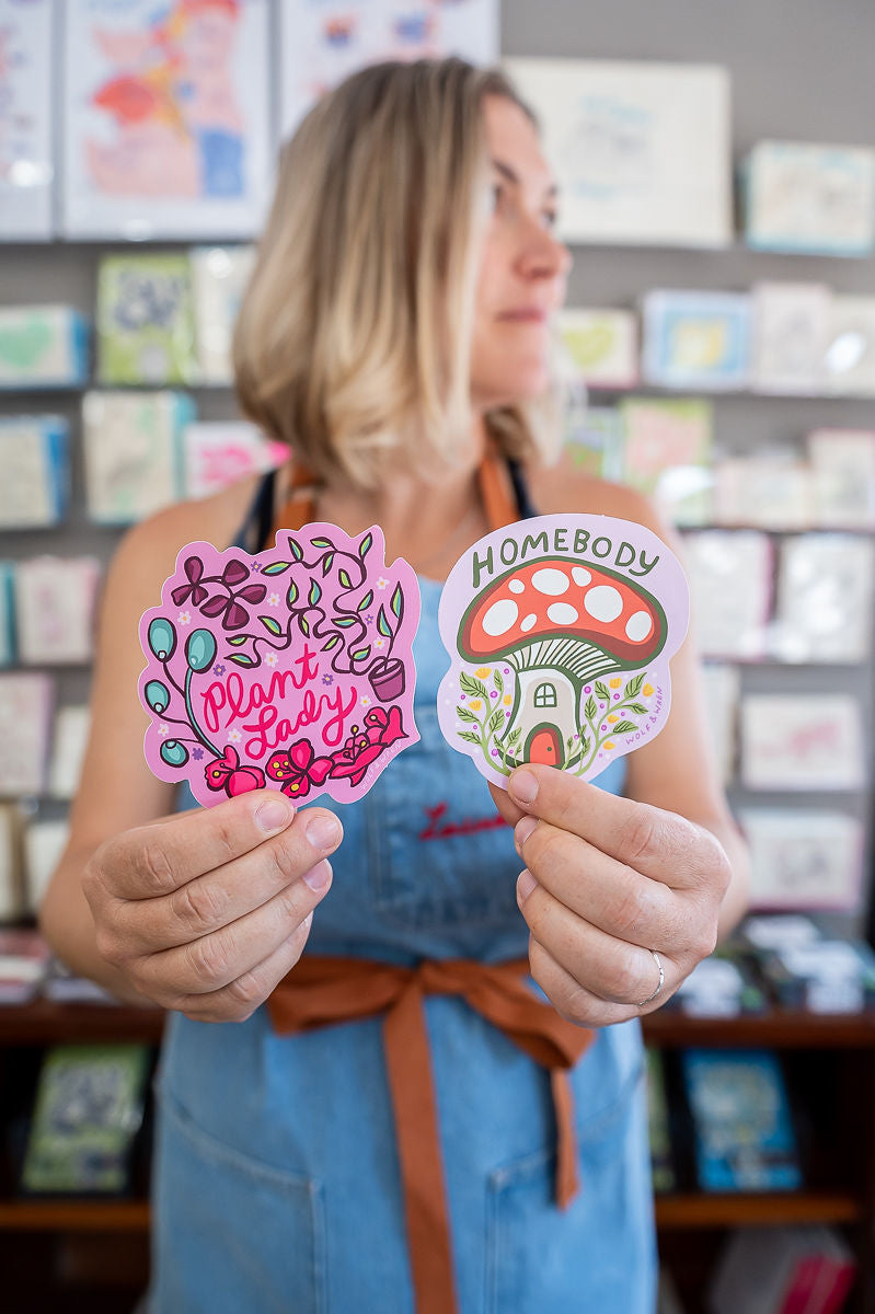 Plant Lady Sticker