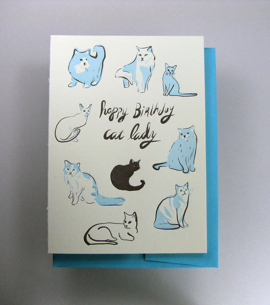 Cat Lady Birthday