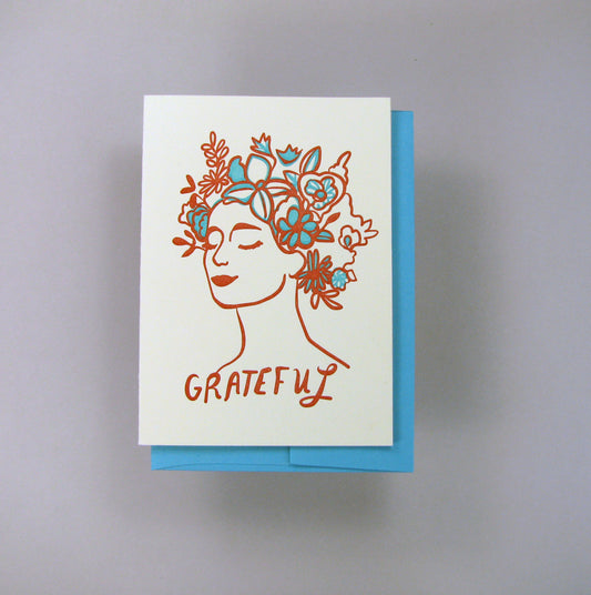 Grateful Woman - thank you