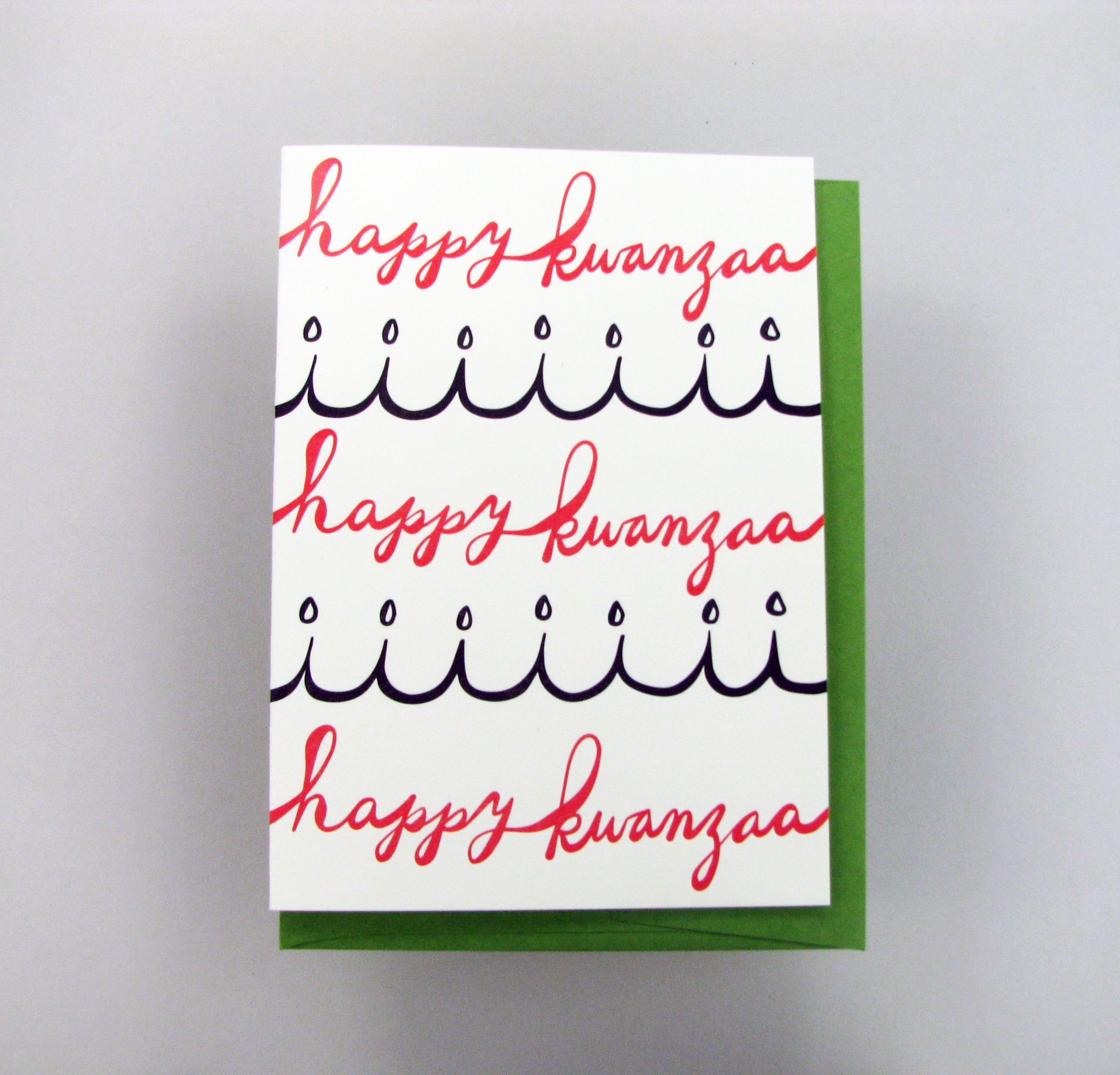 Happy Kwanzaa PopArt Wrapping Paper