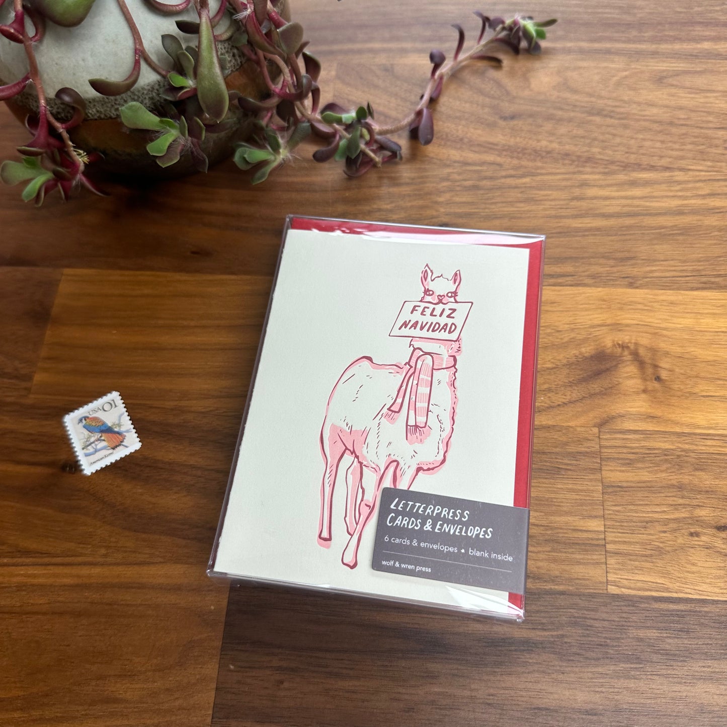 Llama Feliz Navidad Holiday