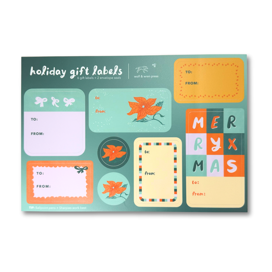 Holiday Gift Labels