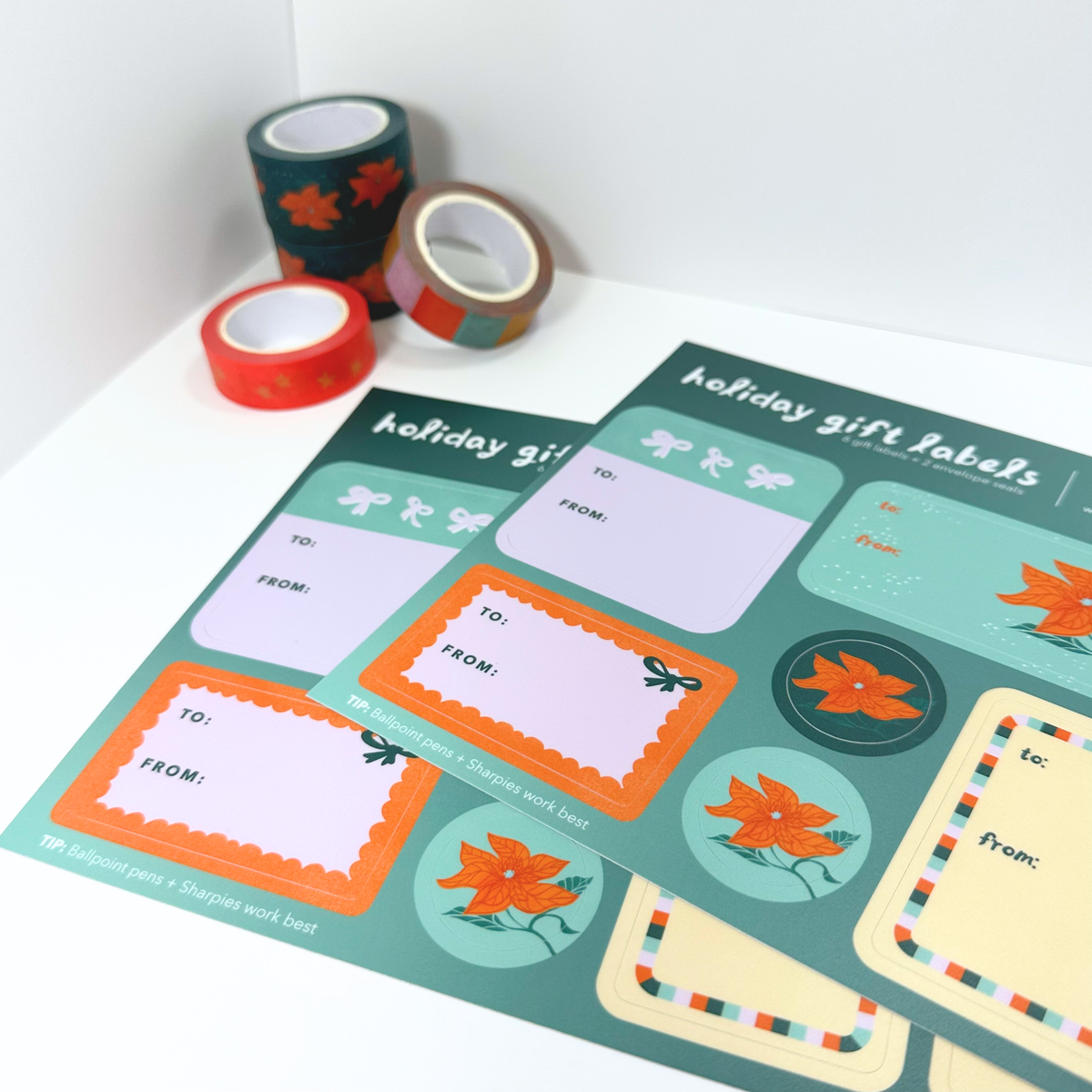 Holiday Gift Labels