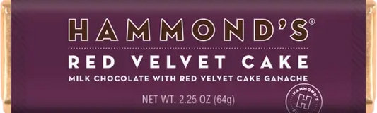 Red Velvet Cake Milk Chocolate Candy Bar 2.25oz