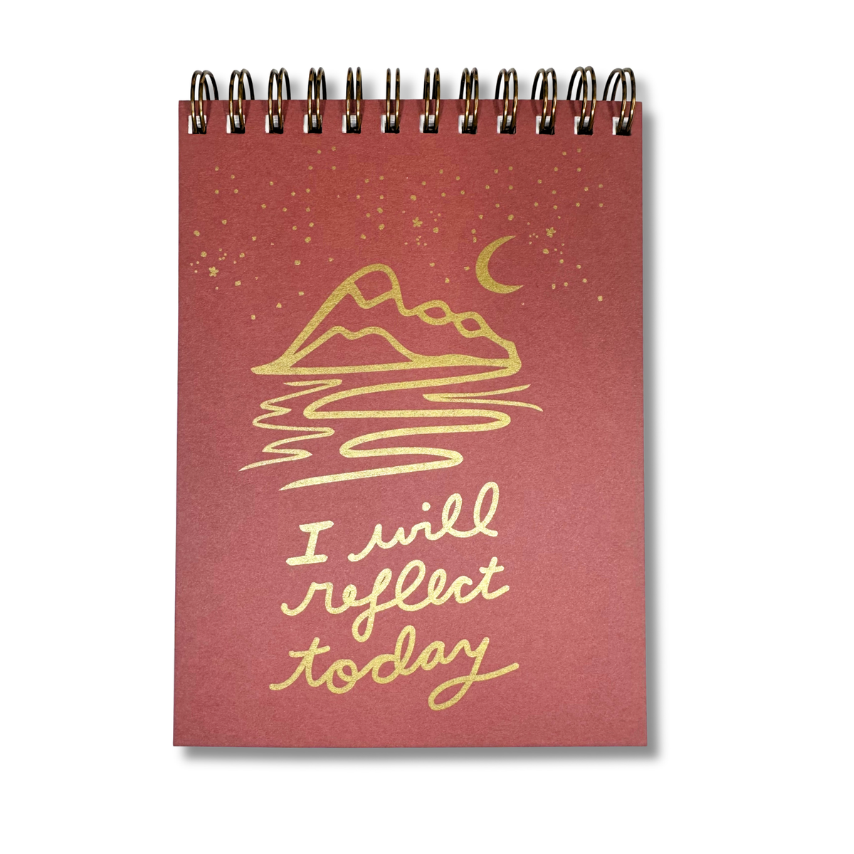 I Will Reflect Today - A6 Notebook