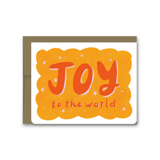 Joy to the World Holiday Card