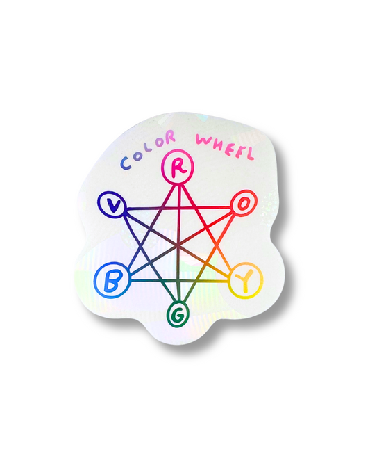 Color Wheel Suncatcher