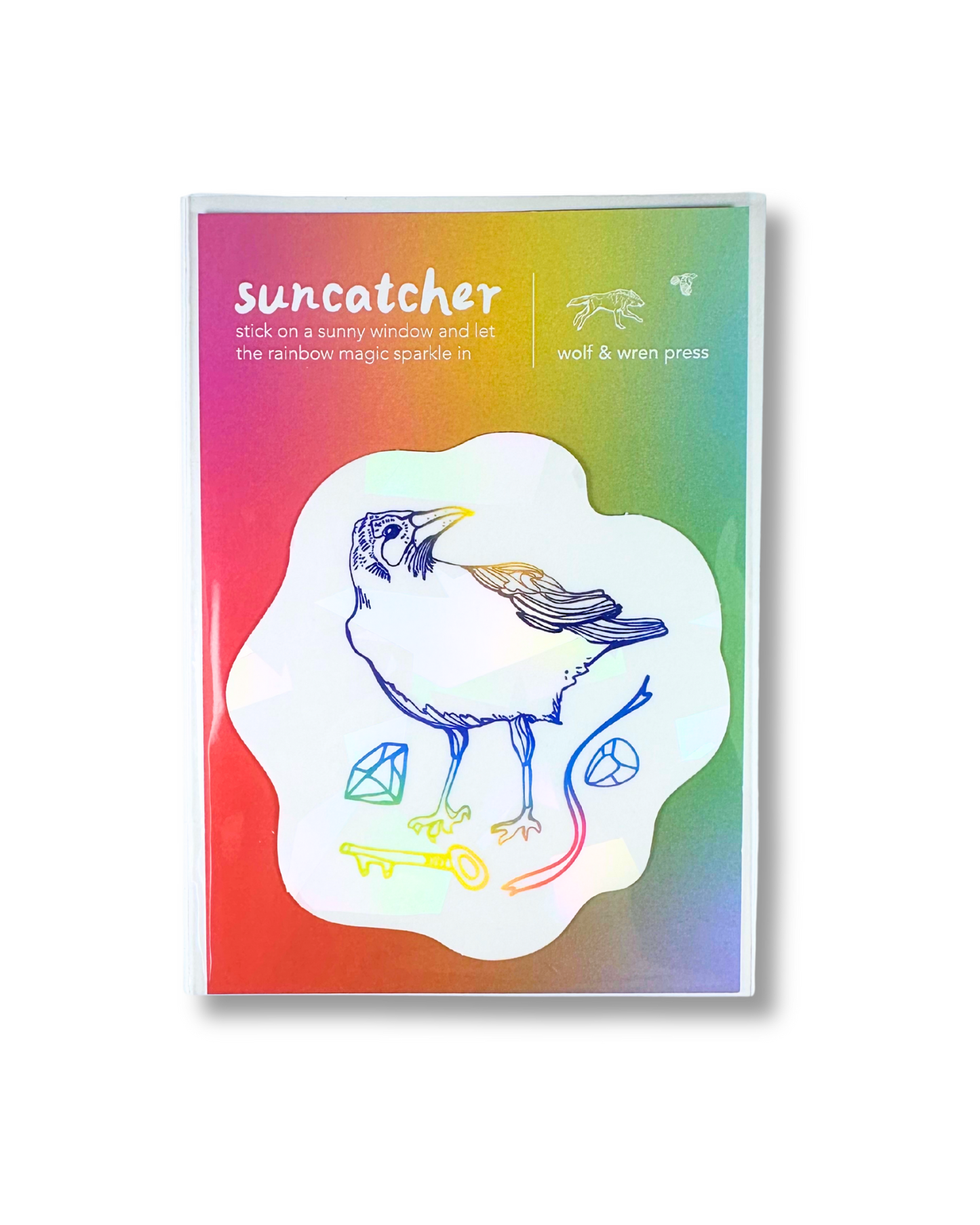 Crow Suncatcher