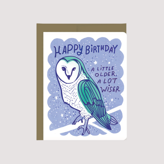 Wiser Owl Birthday
