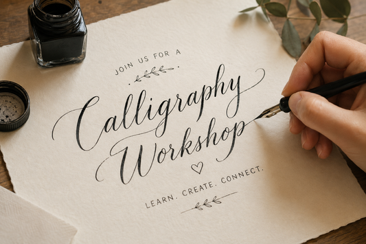 July 9th: Modern Calligraphy Workshop