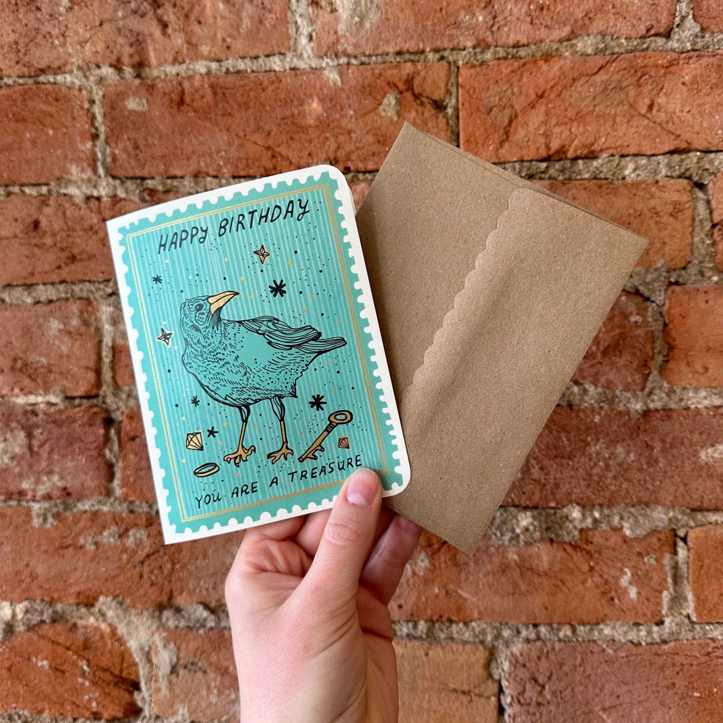 Crow Treasure Birthday