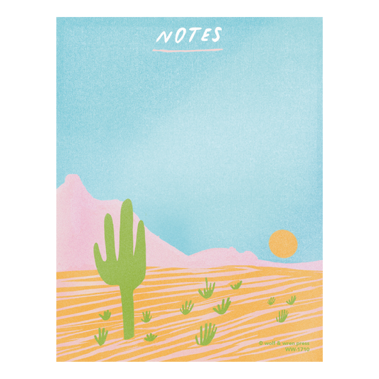 Desert Notes Notepad