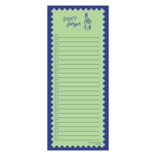 Don't Forget List Notepad