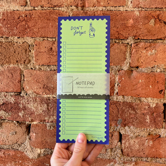 Don't Forget List Notepad