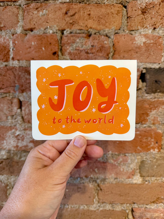 Joy to the World Holiday Card