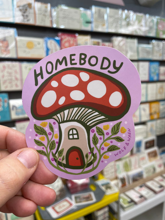 HOMEBODY Sticker