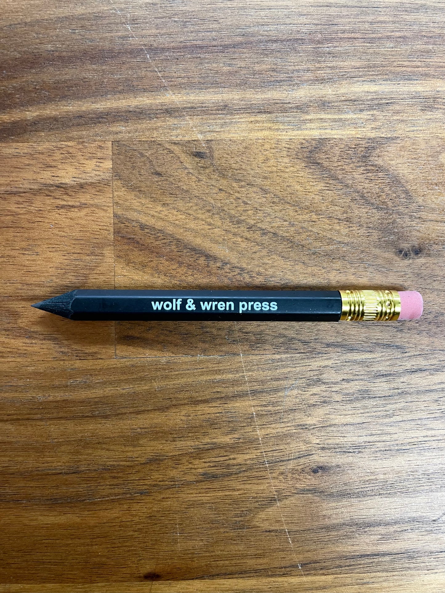 Wolf & Wren Mini Black Pencil