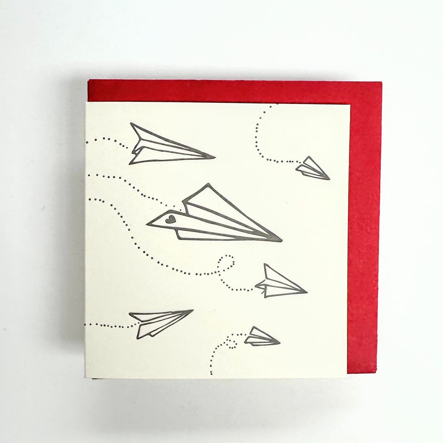 Paper Airplane Mini Card