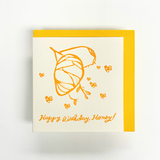 Birthday Bees Mini Card