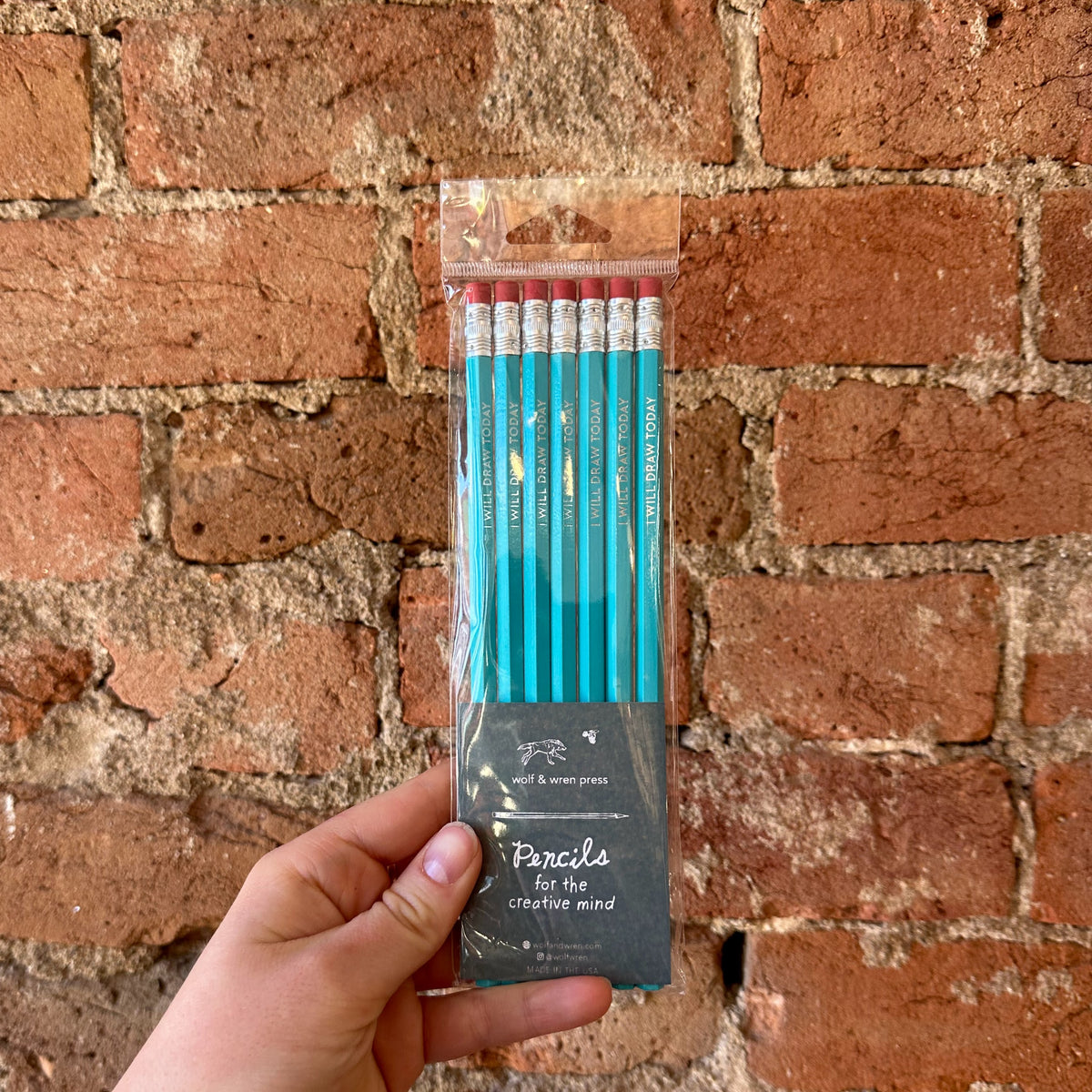 Pencils for the Creative Mind 'I Will Draw Today'