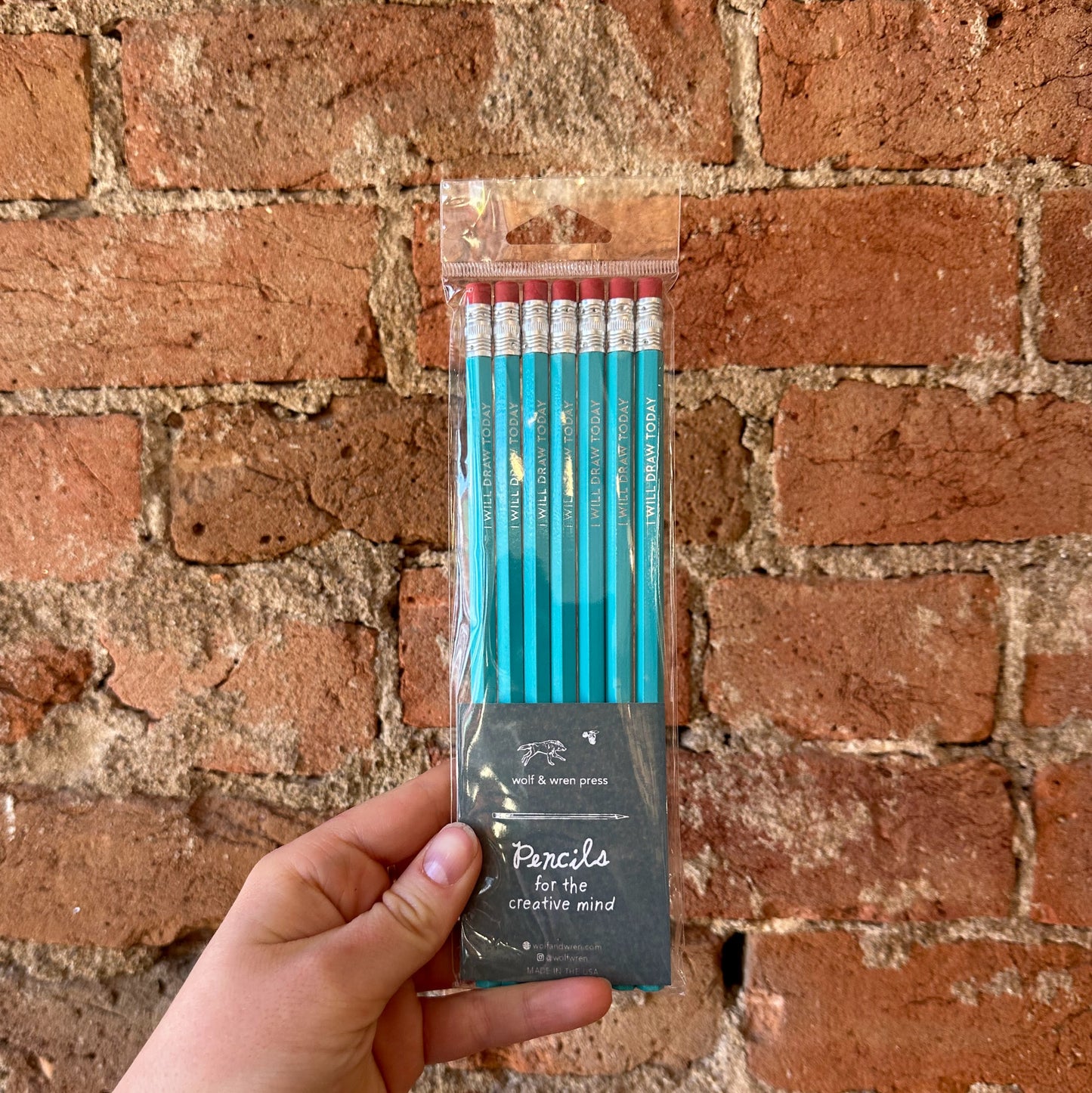 Pencils for the Creative Mind 'I Will Draw Today'