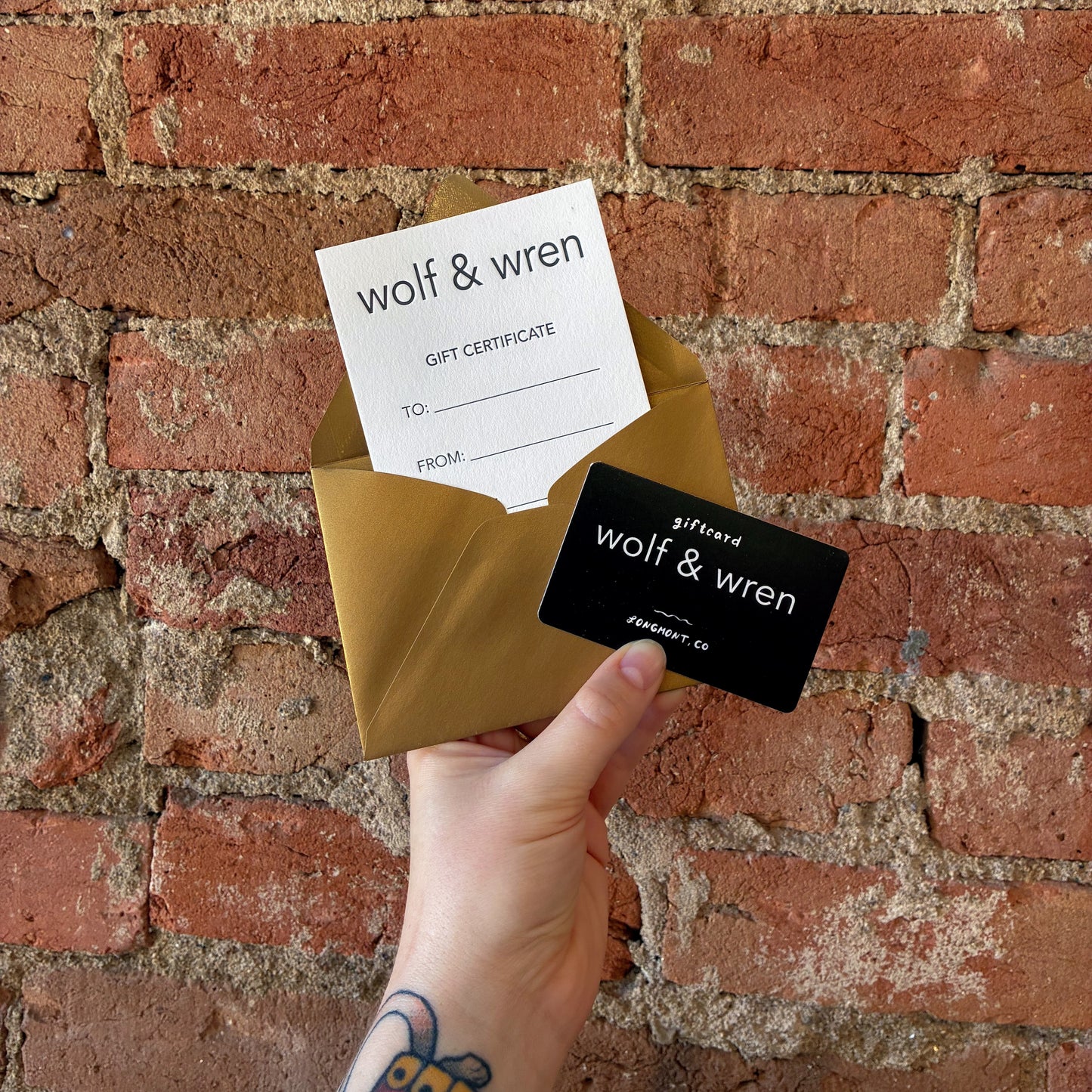 Wolf & Wren gift card