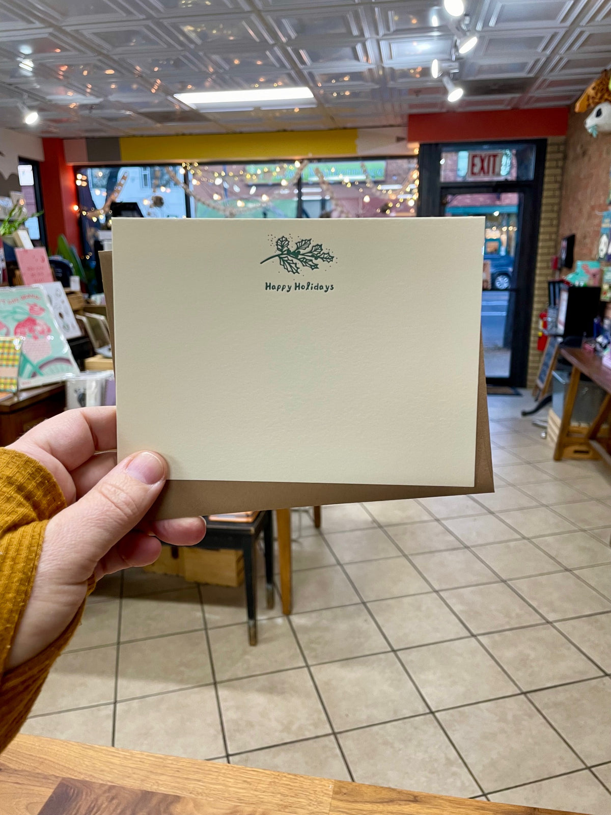 Holly Flat Stationery